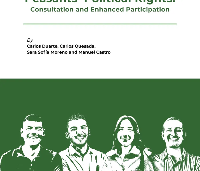 Peasants’ Political Rights: Consultation and Enhanced Participation